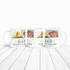 Happy Easter Gift Dad Chick Photo Coffee Tea Cup Personalised Mug