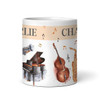 Jazz Classical Music Gift Gold Coffee Tea Cup Personalised Mug