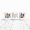 Love Laughter And Happily Ever After Wedding Day Gift Photo Personalised Mug