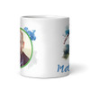 Rugby Gift Blue Paint Photo Coffee Tea Cup Personalised Mug