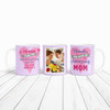 Thanks Amazing Mom Photo Heart Mother's Day Birthday Gift Personalised Mug