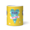 The Best Ever Mom Photo Yellow Gift Coffee Tea Cup Personalised Mug