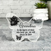 Grandma Black Rose Memorial Butterfly Plaque Sympathy Gift Keepsake Gift