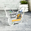 Friend 18th Daffodil Happy Birthday Present Butterfly Plaque Keepsake Gift