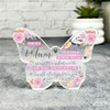 Gift For Mum You Will Always Have Me Pink Flowers Butterfly Plaque Keepsake Gift