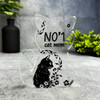 Custom Ornament No.1 Mom Flower Gift For Cat Lover Plaque Keepsake Gift