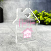 Custom Ornament Pink Gift For New Home House Plaque Keepsake Gift