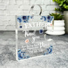 Gift For Father Thank You Navy Watercolour Puzzle Plaque Keepsake Gift