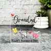 Grandad Funny Character Father's Day Present Puzzle Plaque Keepsake Gift