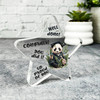 Congratulations Graduation Present Panda Star Plaque Keepsake Gift