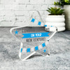 Blue Bunting Congratulations On Your New Venture Star Plaque Keepsake Gift