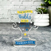 Best Daddy In The World Father's Day Present Trophy Plaque Keepsake Gift