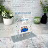 Congratulations Well Done Gift Blue Star Photo Personalised Gift Acrylic Plaque