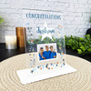 Congratulations Well Done Gift Blue Star Photo Personalised Gift Acrylic Plaque