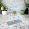 Congratulations Gift Blue Star Photo Custom Personalised Gift Acrylic Plaque