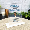 30 Years Service 30th Anniversary Light Dark Skin Nurse Gift For Employee Plaque