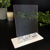 40 Years Service 40th Anniversary Art Line With Logo Gift Employee Custom Plaque