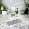 10 Years Service 10th Anniversary Funny Police Gift For Employee Custom Plaque