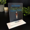 20 Years Of Service 20th Anniversary Dark Skin Nurse Gift For Employee Plaque