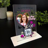 16th Birthday Gift Fashion Bag Butterflies Photo Custom Personalised Gift Plaque