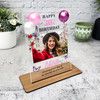 30th Birthday Gift Floral Balloons Photo Custom Personalised Gift Acrylic Plaque 30th Birthday Gift Floral Balloons Photo Custom Personalised Gift Acrylic Plaque