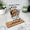 Memorial Keepsake Gift Paw Prints Photos Custom Personalised Gift Acrylic Plaque