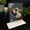 Nephew Sleeping Angel Heart Photo Memorial Gift Personalised Gift Acrylic Plaque