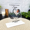 Sister Heart Wings Photo Memorial Keepsake Gift Personalised Gift Acrylic Plaque