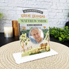 Great Grandad Memorial Keepsake Gift Bench Photo Custom Personalised Gift Plaque