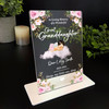 Great Granddaughter Light Brunette Sleep Baby Girl Memorial Keepsake Gift Plaque