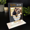 Horse Loss Memorial Keepsake Gift Hoof Prints On Our Hearts Photo Custom Plaque