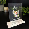 Niece Cute Angel Memorial Keepsake Gift Custom Personalised Gift Acrylic Plaque