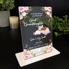 Great Granddaughter Dark Skin Sleep Baby Girl Memorial Personalised Gift Plaque