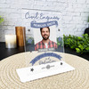 Civil Engineer Thank You Job Blue Photo Gift Employee Personalised Gift Plaque