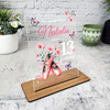 13th Birthday Gift Ballerina Photo Pink Shoes Personalised Gift Acrylic Plaque