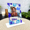 40th Birthday Gift Blue Balloons Photo Custom Personalised Gift Acrylic Plaque
