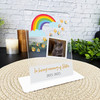 Loving Memory Rainbow Memorial Pet Animal Loss Keepsake Gift Photo Gift Plaque