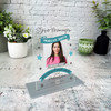 Store Manager Thank You Job Blue Photo Gift Employee Personalised Gift Plaque