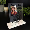 40th Birthday Gift The Old Balls Stamp Photo Personalised Gift Acrylic Plaque