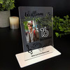 16th Birthday Gift Music Notes Photo Custom Personalised Gift Acrylic Plaque
