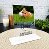 Any Pet Memorial Keepsake Gift Photo Custom Personalised Gift Acrylic Plaque