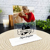 Dog Memorial Keepsake Gift Bone Wings Photo Personalised Gift Acrylic Plaque