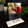 Dog Memorial Keepsake Gift Bone Wings Photo Personalised Gift Acrylic Plaque