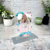 60th Birthday Gift Flowers Photo Butterfly Personalised Gift Acrylic Plaque