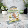 Grandad Memorial Keepsake Gift Bench Photo Personalised Gift Acrylic Plaque