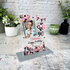 90th Birthday Gift For Her Champagne Photo Custom Personalised Gift Plaque