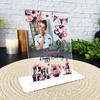 90th Birthday Gift For Her Champagne Photo Custom Personalised Gift Plaque
