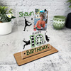10th Birthday Gift Football Photo Custom Personalised Gift Acrylic Plaque