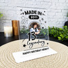 13th Birthday Gift Doodle Photo Custom Personalised Gift Acrylic Plaque