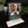Thank You Gift Rainbow Photo Custom Personalised Gift Acrylic Plaque